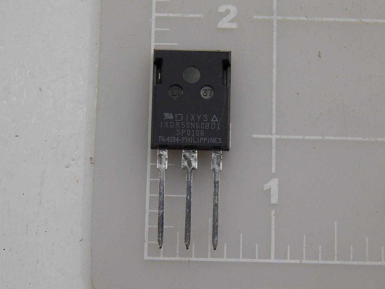 LOT OF 25 IXYS IXGR50N60BD1 IGBT TRANSISTORS 75 AMPS 600V 2.3 RDS T88544 - LAMPS