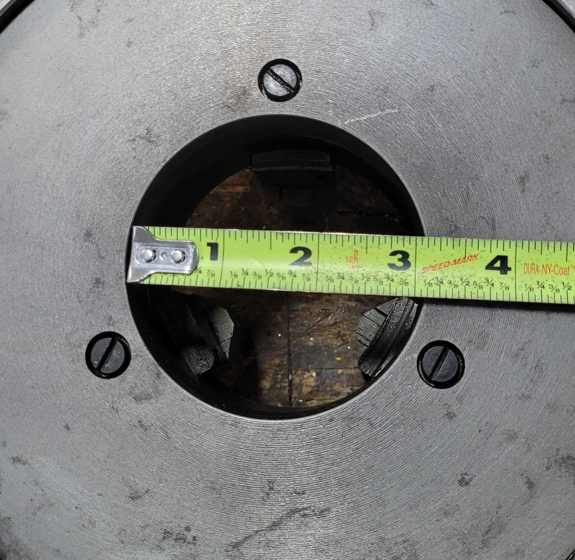 10” Bison 3 Jaw Chuck – Plain Back For Precision Machining - MACHINING ACCESSORIES & TOOLING