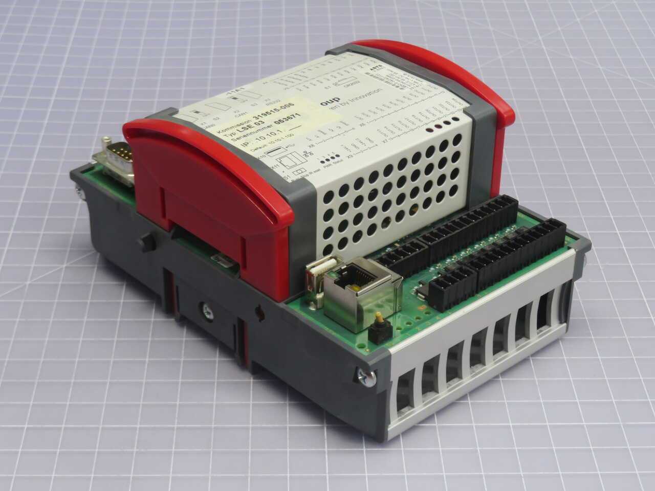 ASYS 60.001.382 PLC I/O CONTROLLER MODULE (CEDIO-P 24/24/2-1131) - PLC MODULES