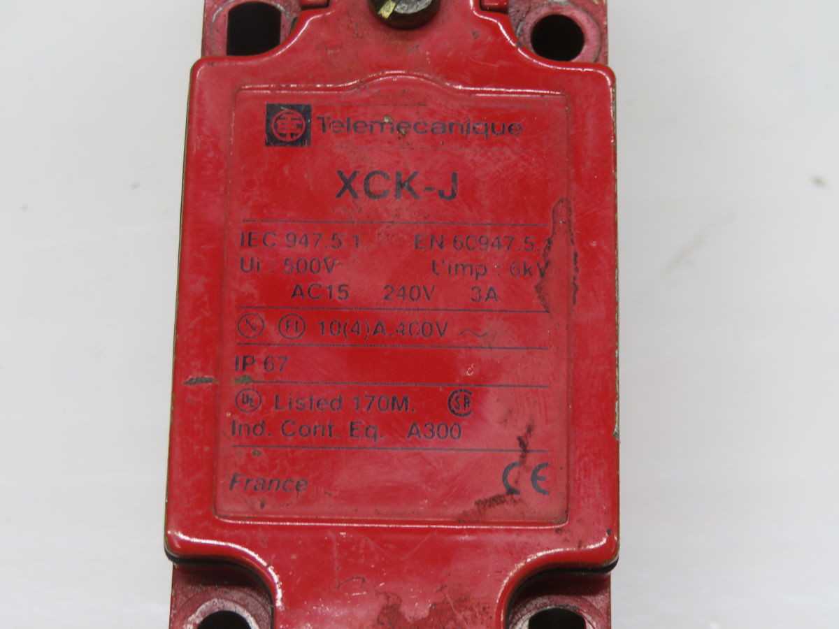 Telemecanique XCK-J Safety Switch T250884 - Reliable Protection for Your Equipment - SWITCHES