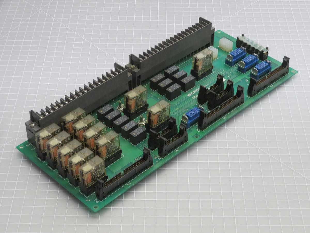 Mectron TSV-C35 3S79900 Miyano I/O Board - Tested And Ready To Use - PCB CIRCUIT BOARDS