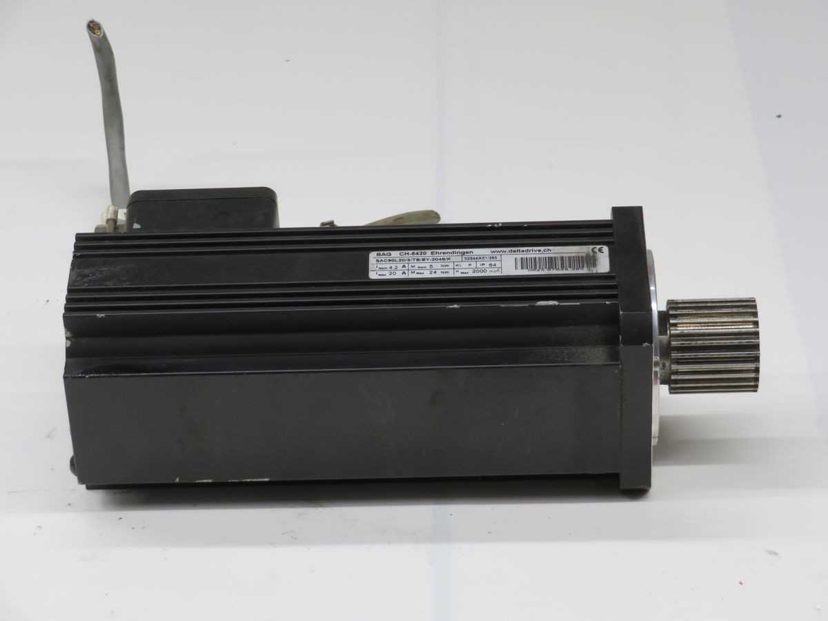 DELTA DRIVE SAC90L20/3/TB/EY-2048/K SERVO MOTOR T255400 - SERVO