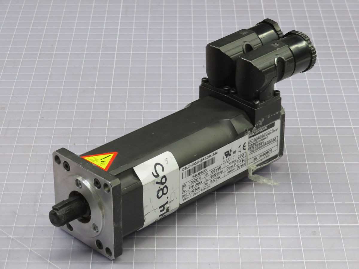 KOLLMORGEN DBL2H00040-BR2-00K-S40 SERVO MOTOR BH0351 - SERVO MOTORS