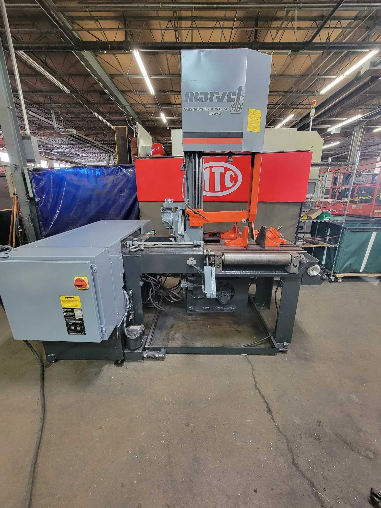 2003 Marvel 81-11 Vertical Tilt Frame Saws - Reliable Precision Cutting - VERTICAL BAND SAWS
