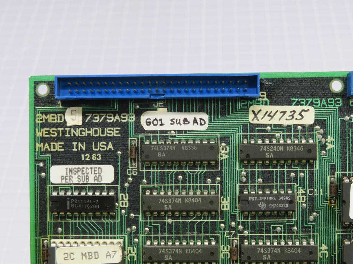WESTINGHOUSE 2MBD57379A93 CIRCUIT BOARD MODULE T211236 - PCB CIRCUIT BOARDS