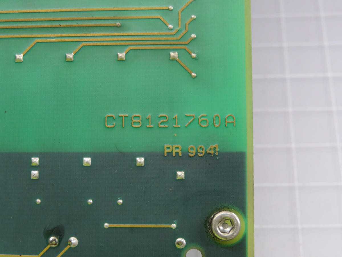 Schaffner CT8121760A EDM Circuit Board T227560 - POWER SUPPLIES