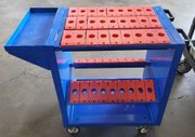 CNC Tool Trolley Cart - 30 Taper for Efficient Tool Organization - ROLLING CARTS