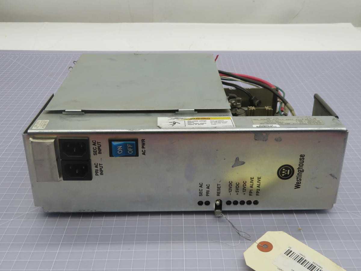 WESTINGHOUSE 4D33613G01 MMI POWER SUPPLY ASSEMBLY T216467 - PLC MODULES