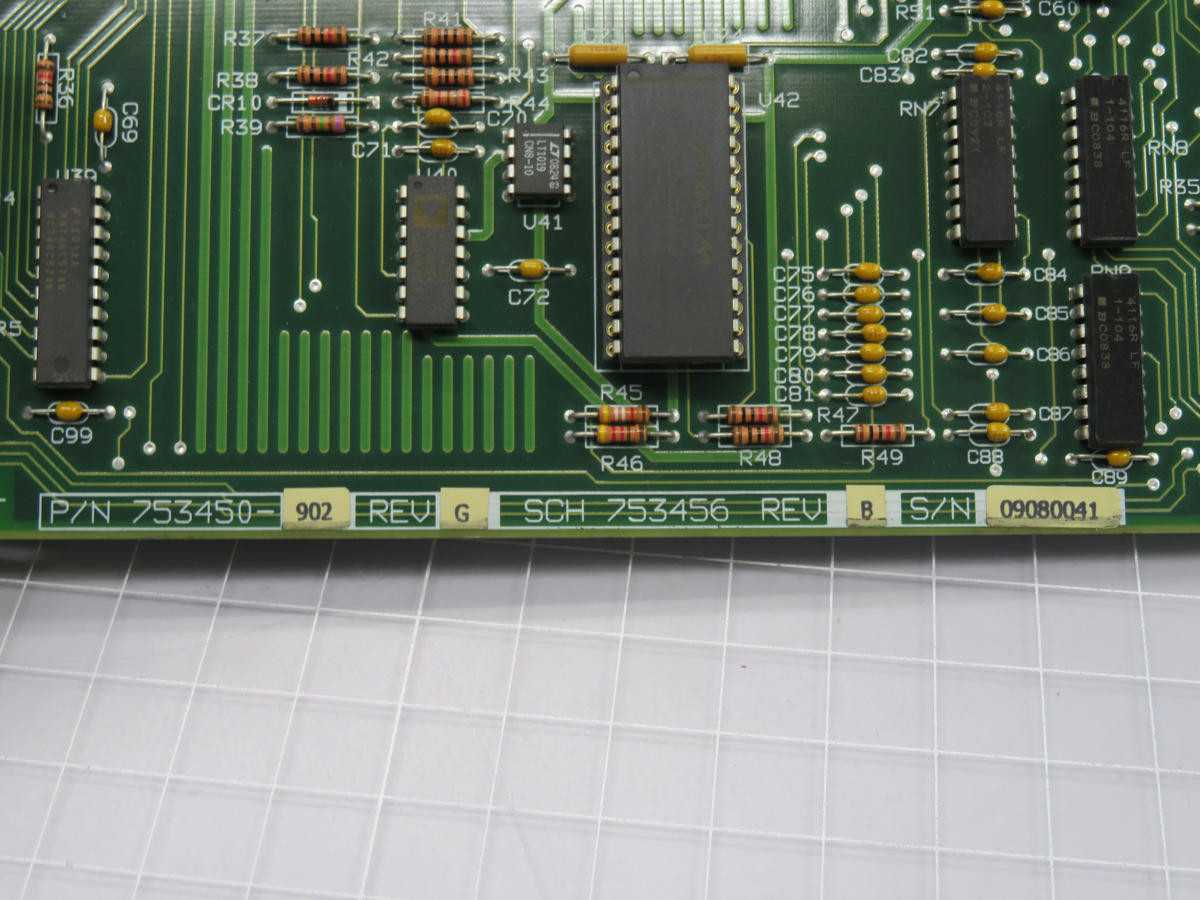 SIEMENS 753450-902 RMS CONTROL BOARD T211256 - PCB CIRCUIT BOARDS