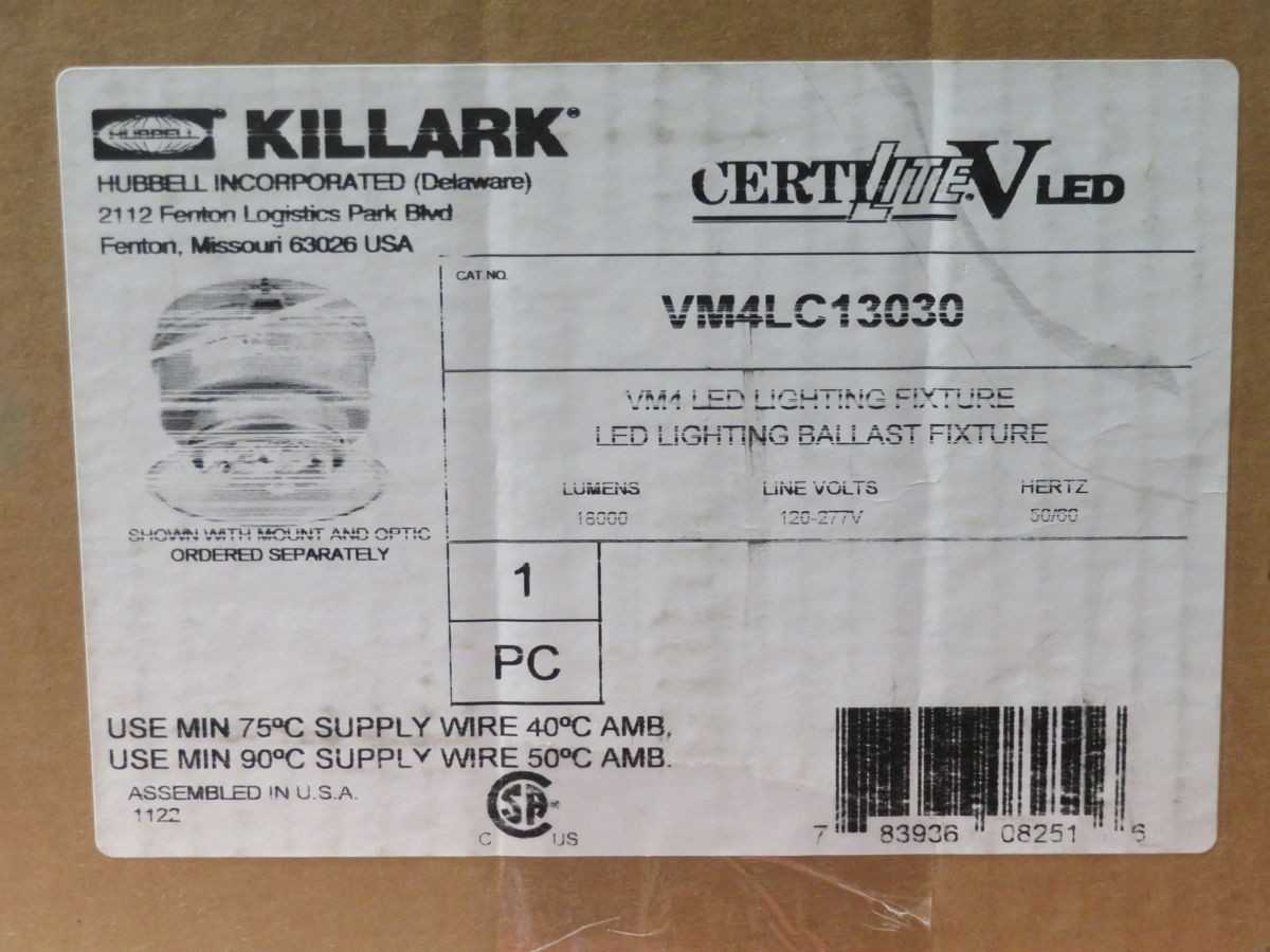 Killark VM4LC13030 LED Lighting Fixture - Durable & Energy Efficient - LIGHTING
