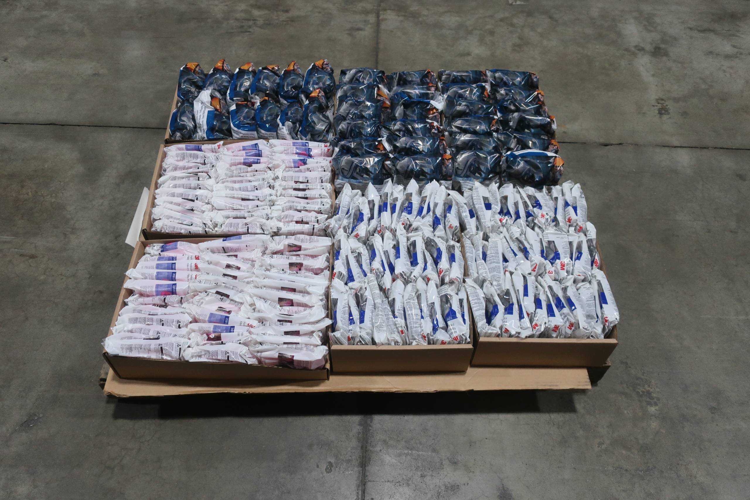 SKU 1761829 - PALLET OF ASSORTED MASK - PPE