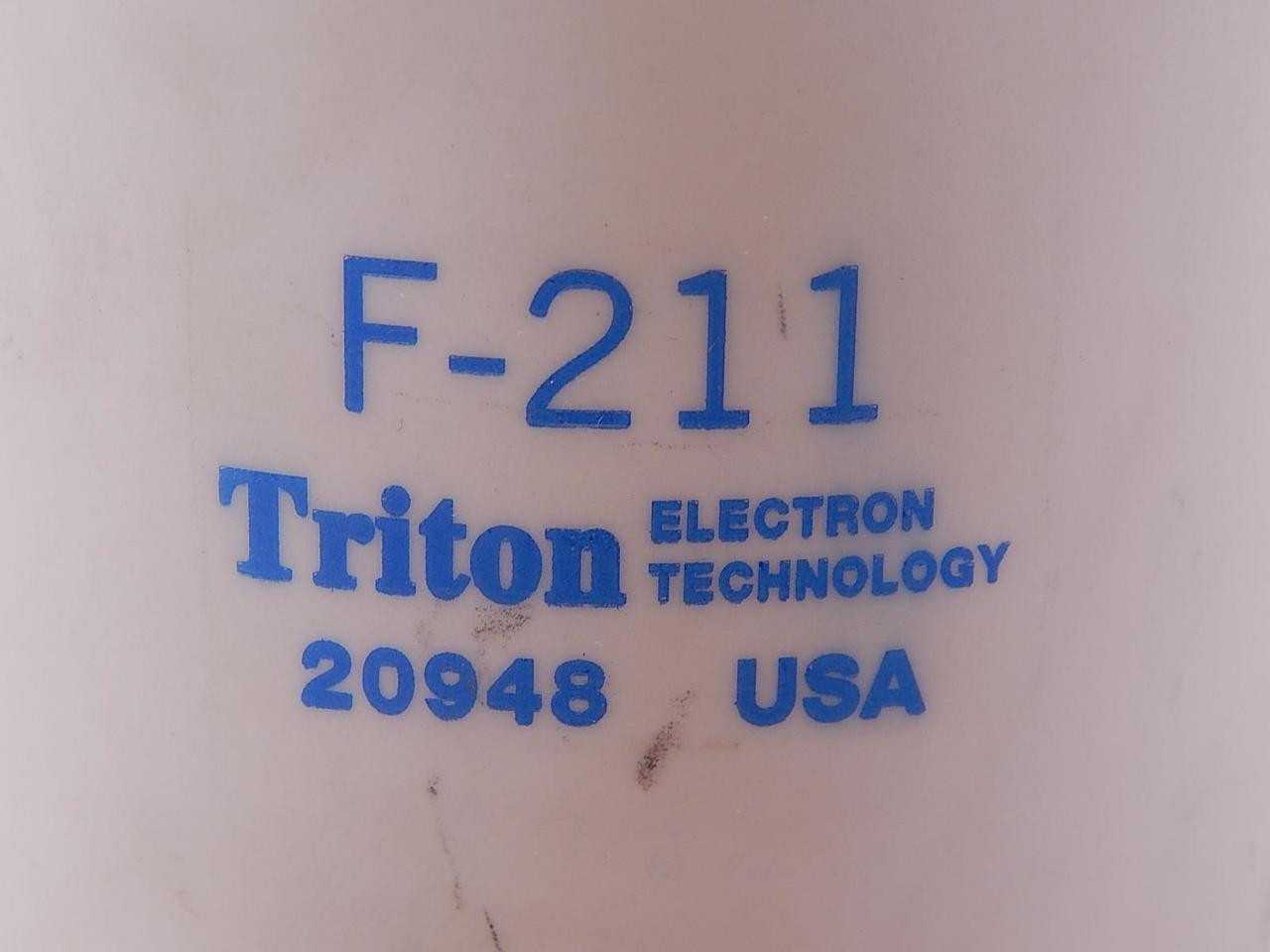 TRITON F-211 NUCLEAR DETECTOR TUBE T98296 - METAL DETECTOR UNIT