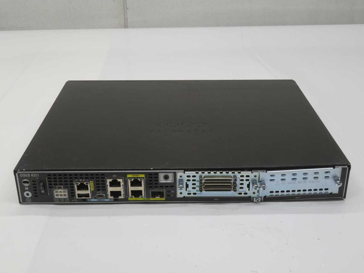 Cisco ISR4321 2NIM Router With 4G Flash And 4G DRAM - PLC MODULES
