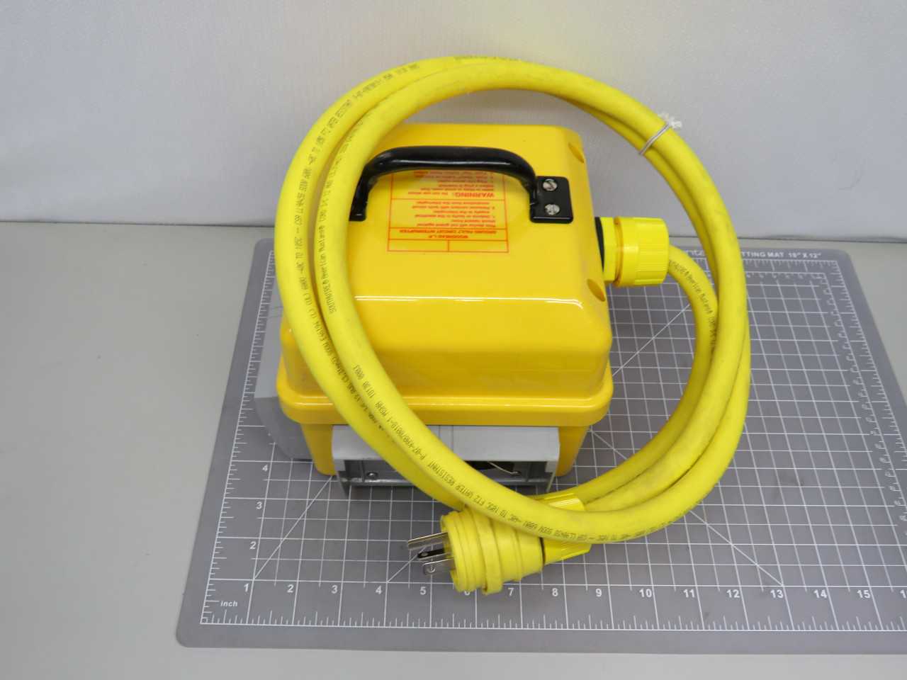 Woodhead 1301350315 20Amp Portable GFCI Duplex Work Station T165814 - ELECTRICAL COMPONENTS