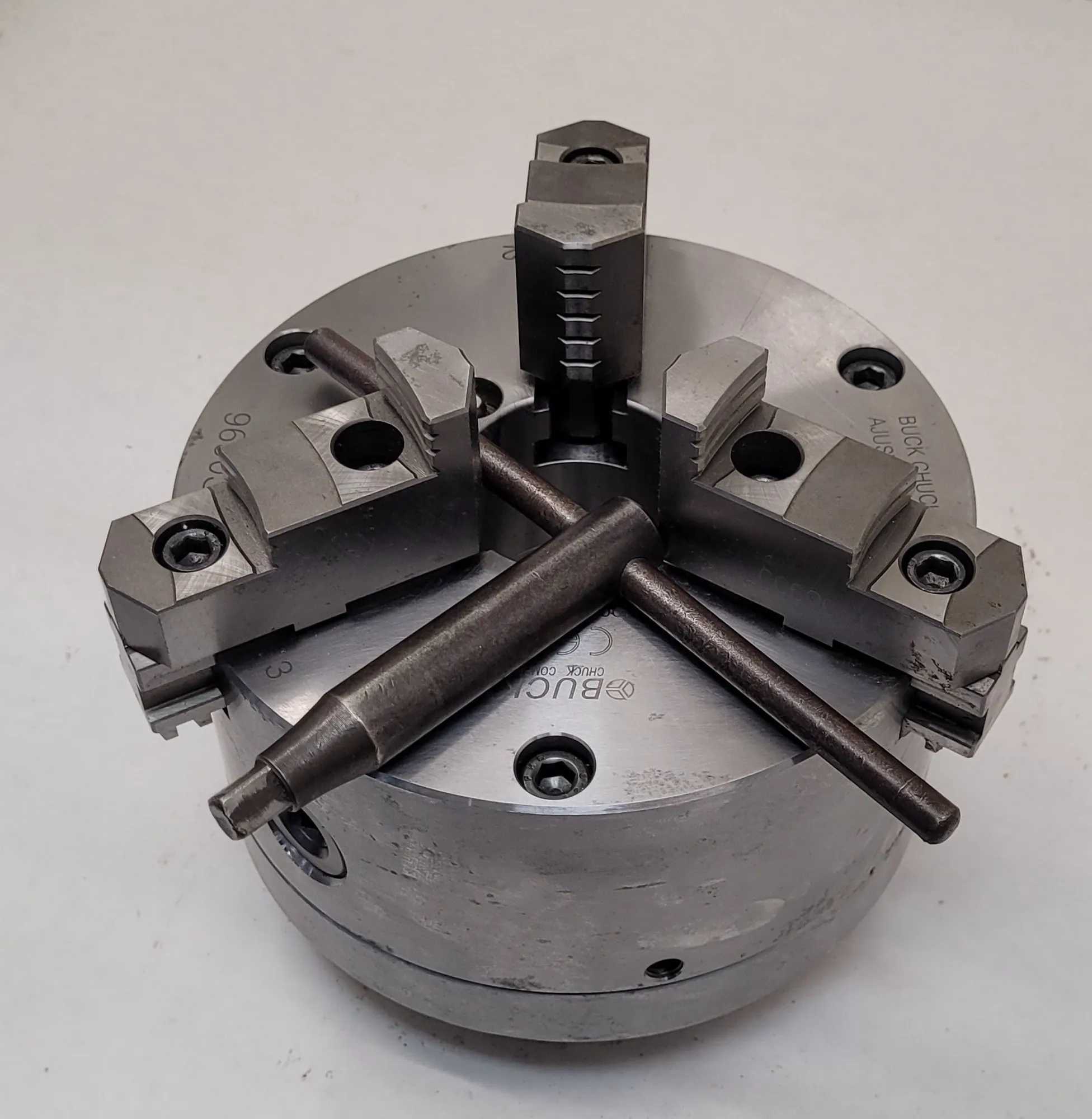 Buck Ajust-Tru B8083 8In – 3 Jaw D1-6 Chuck - MACHINING ACCESSORIES & TOOLING