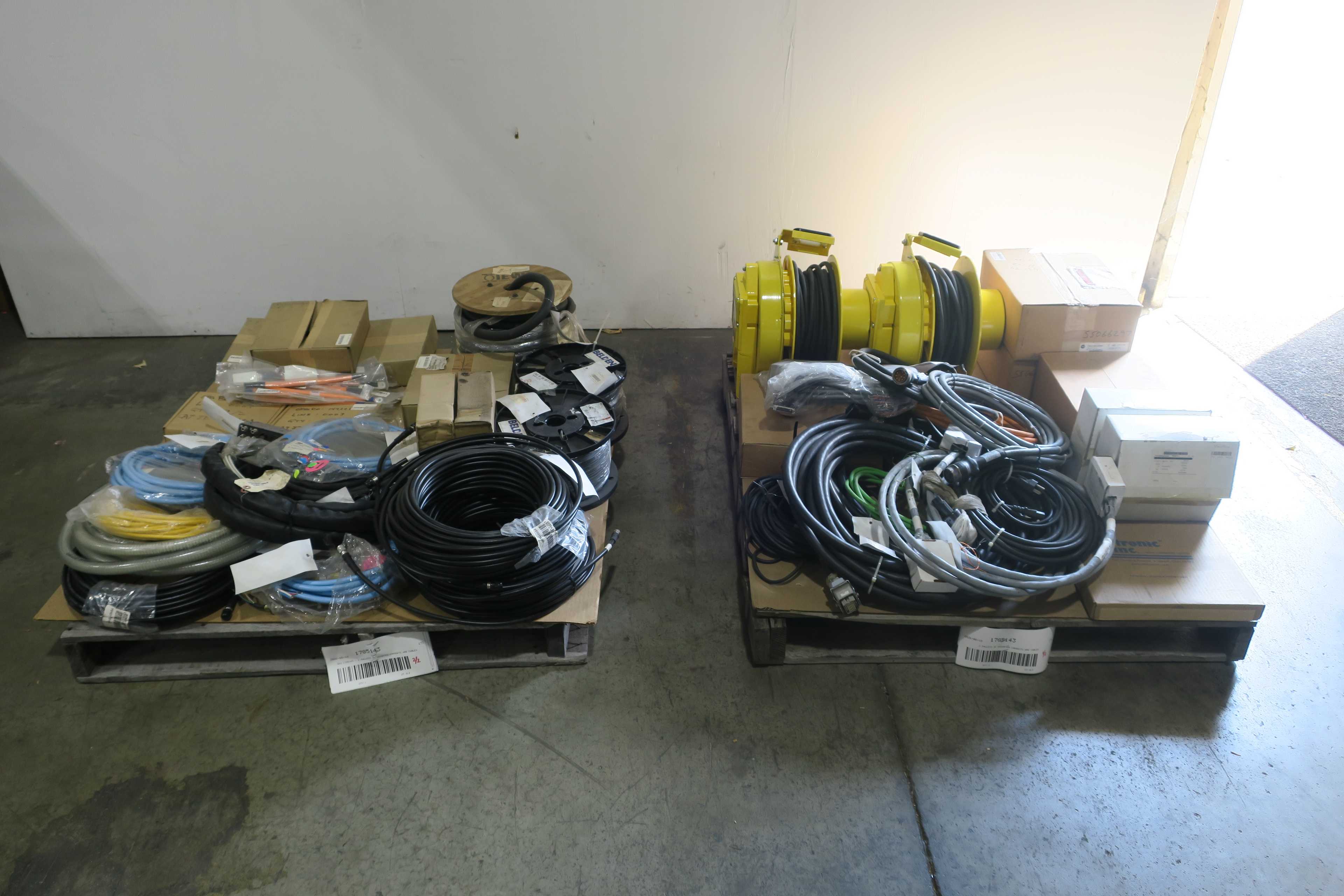 SKU 1785143 - 2 PALLETS OF ASSORTED CORDSETS AND CABLES - CORDSET CABLES