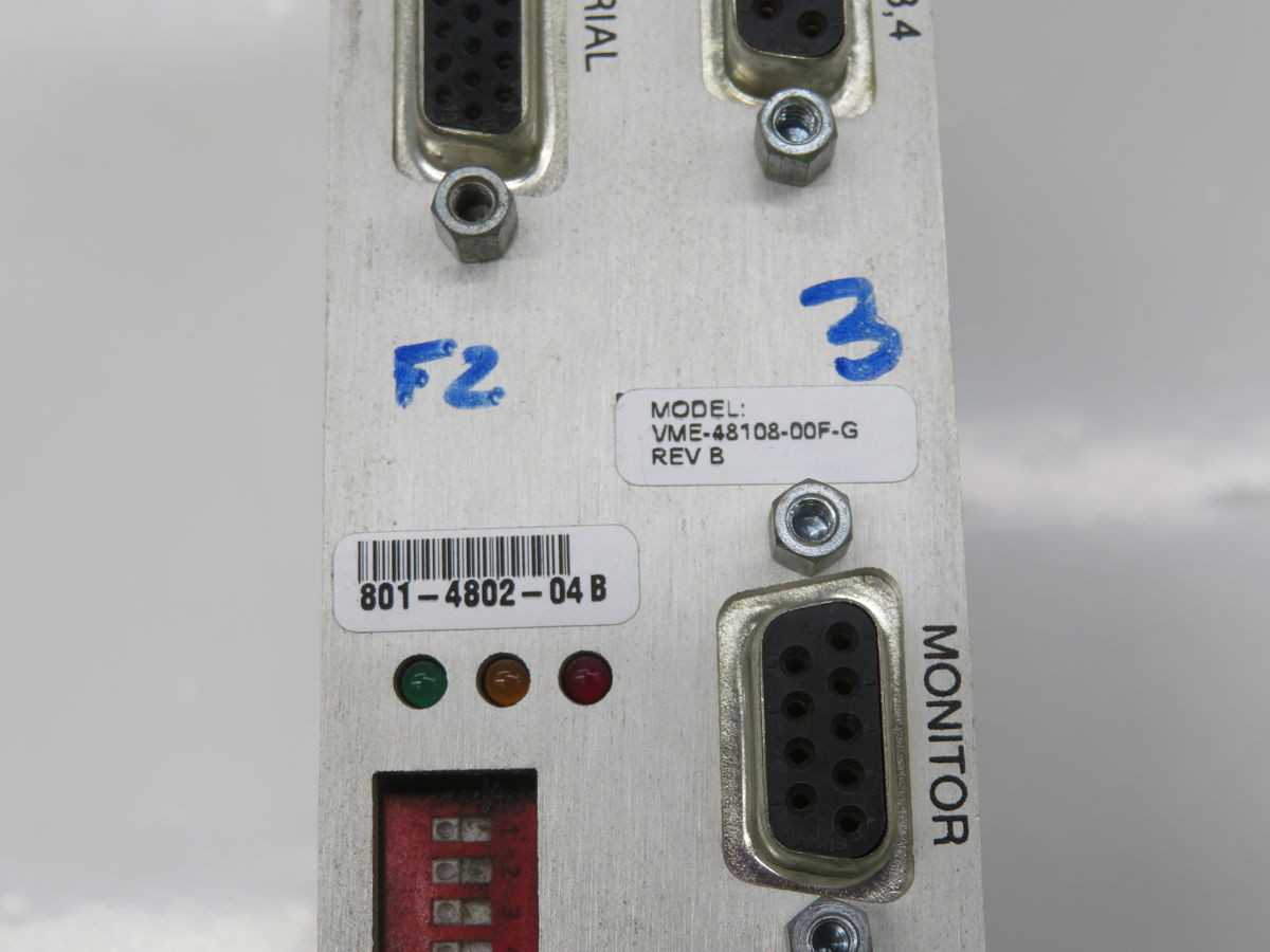 FUJI VME-48108-00F-G PLC VISION CONTROL BOARD T246805 - PLC MODULES