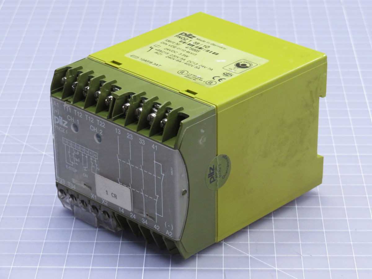PILZ PNOZ 1 3S/10 SAFETY RELAY T253453 - SWITCHES
