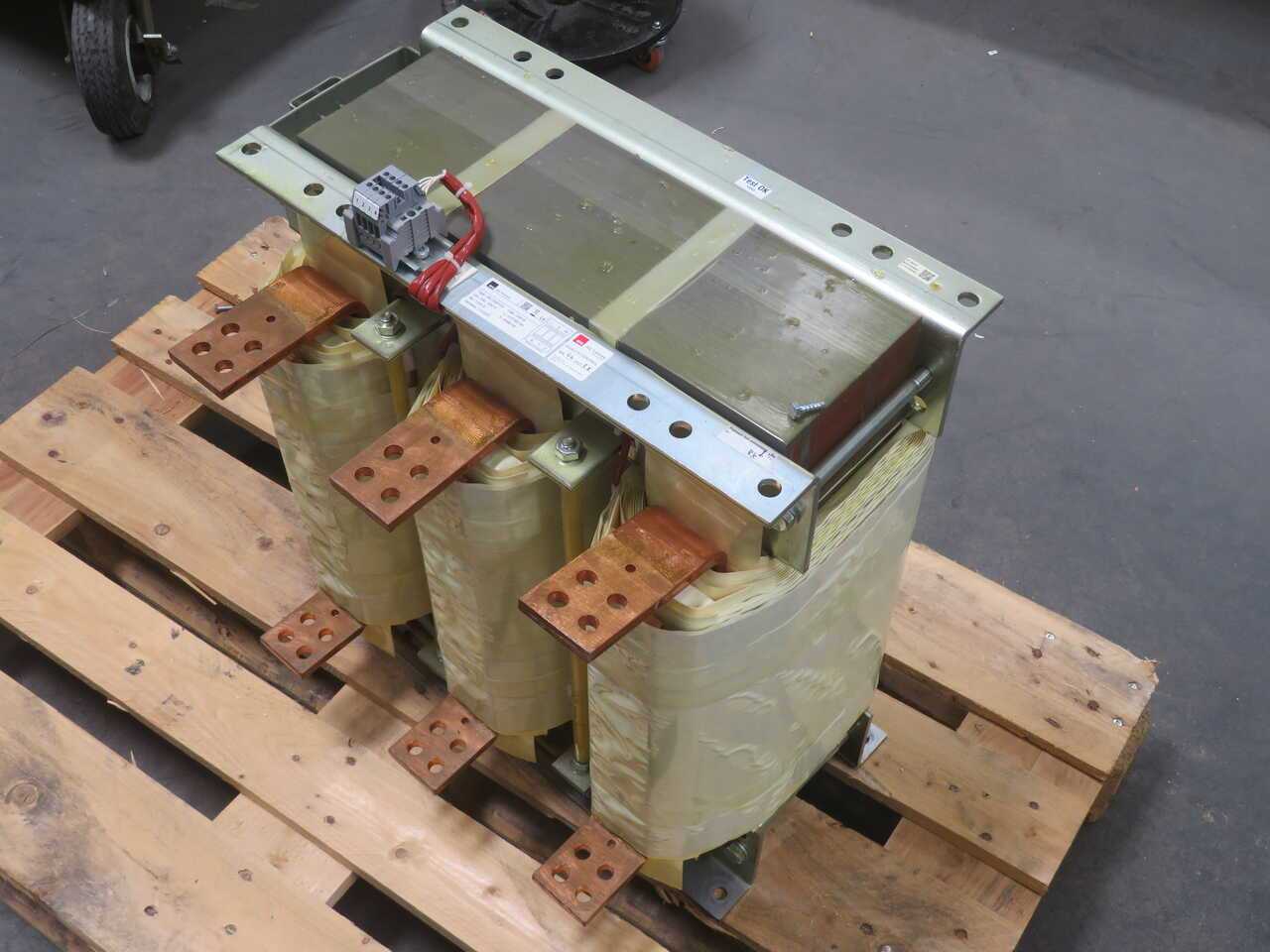 AQ TRAFOTEK 3KU300/150 3-PHASE AC LINE REACTOR/CHOKE TRANSFORMER - POWER TRANSFORMERS