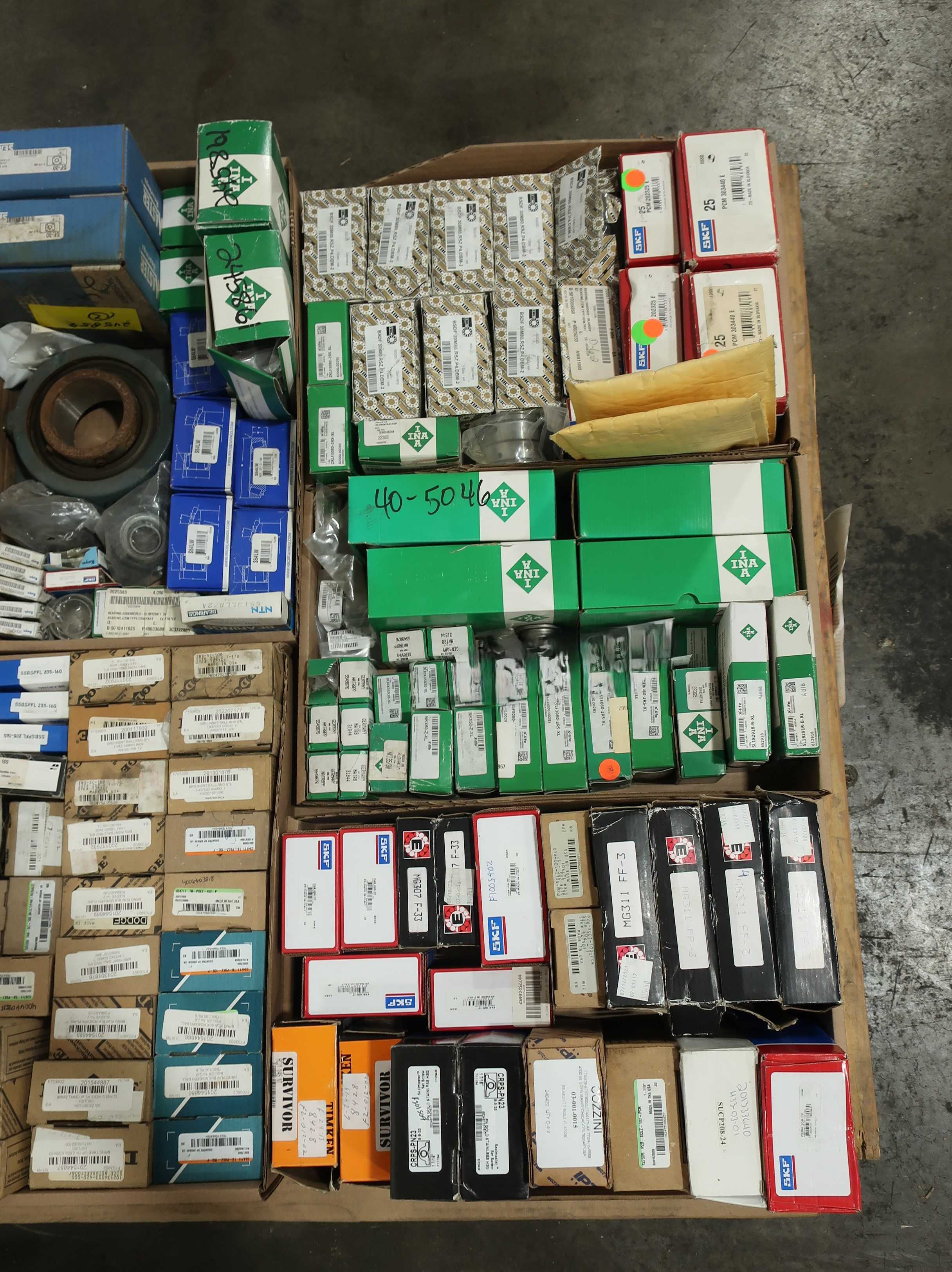 SKU 1775692 - PALLET OF ASSORTED BEARINGS - BEARINGS