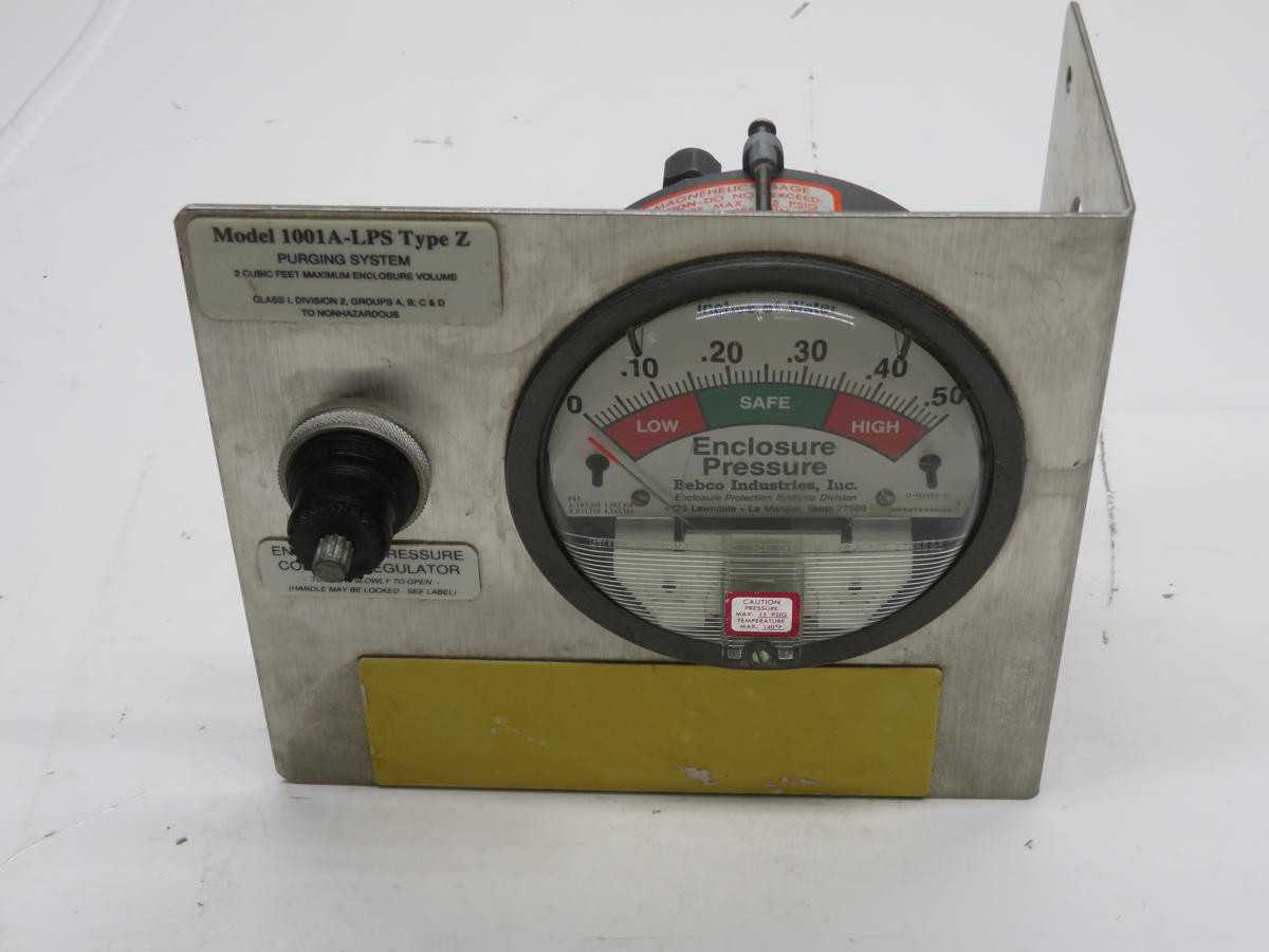 PEPPERL FUCHS 1001A-LPS TYPE Y OR Z PURGE AND PRESSURIZATION SYSTEM T210849 - AUTOMATION & CONTROLS