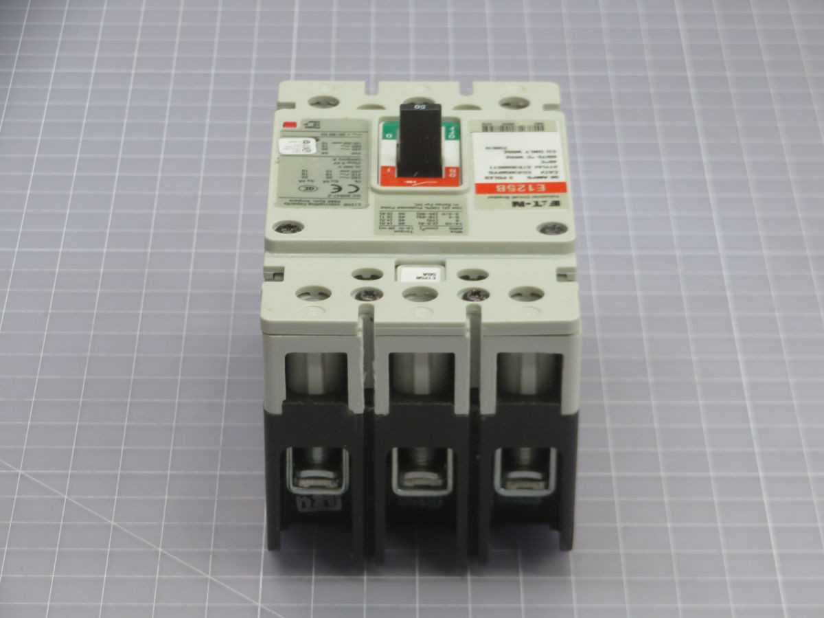 EATON EGB3050FFG SERIES G COMPLETE MOLDED CASE CIRCUIT BREAKER T246172 - CIRCUIT BREAKERS