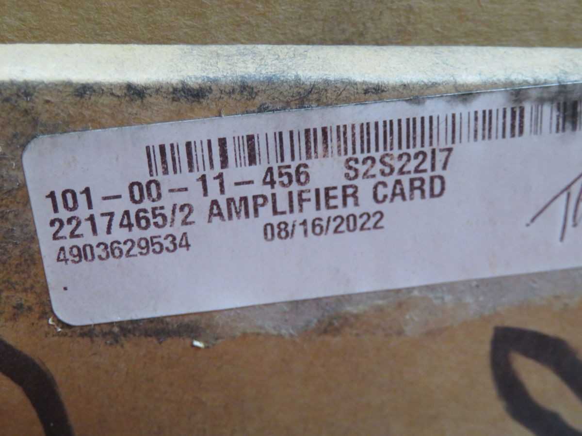 Clansman Dynamics 2217465 Amplifier T261063 - High Performance Audio Solution - OPERATOR CONTROLS