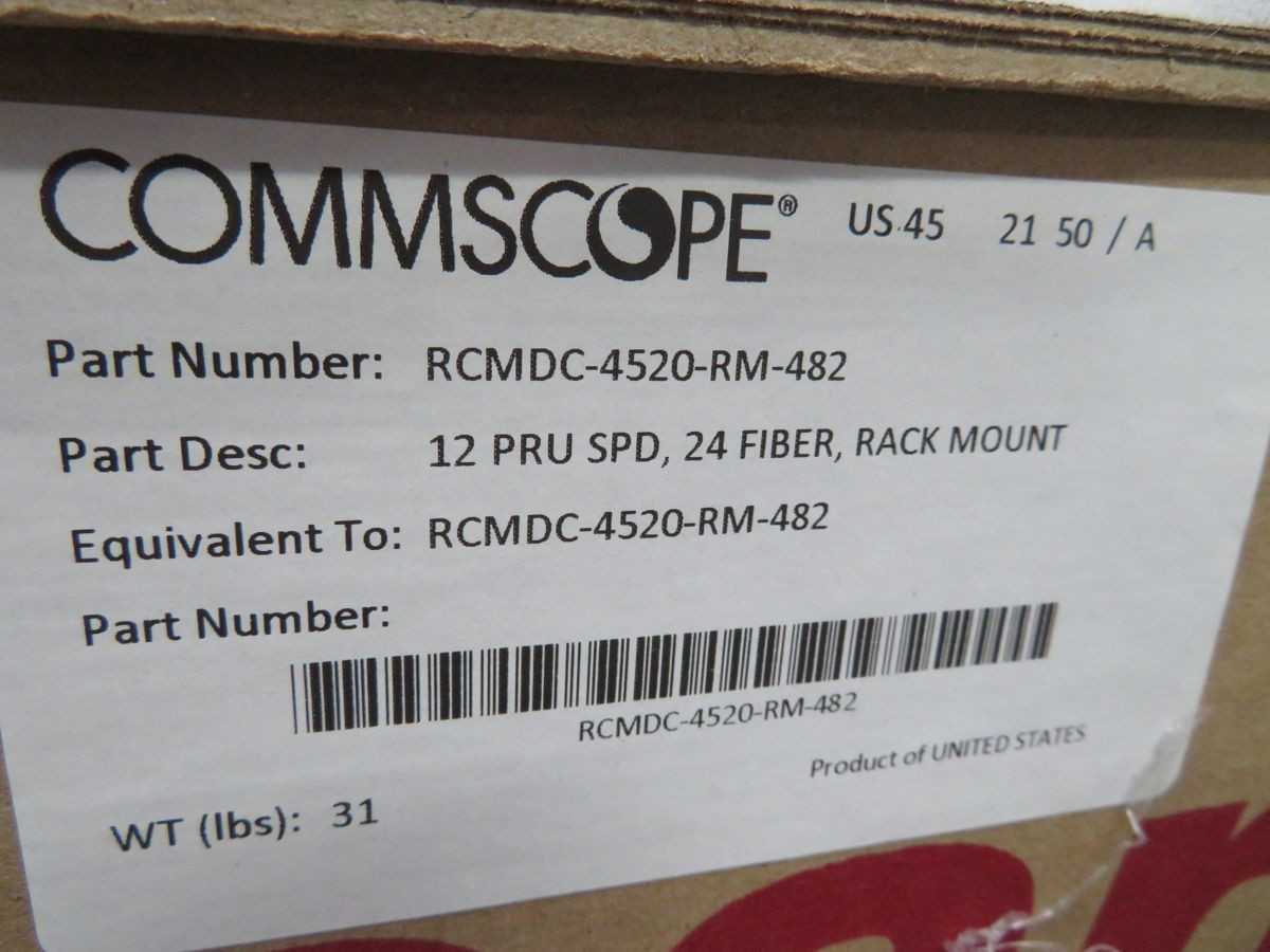 RAYCAP RCMDC-4520-RM-482 RACK MOUNT T255505 - ELECTRICAL ENCLOSURES