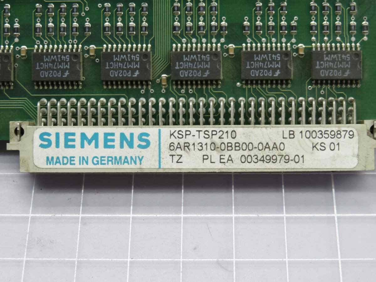 Siemens KSP-TSP210 Backplane Board T253618 - Reliable Performance for Your Equipment - PCB CIRCUIT BOARDS