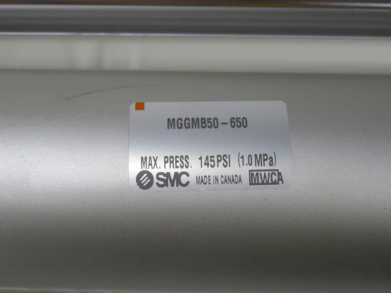SMC MGGMB50-650 PNEUMATIC GUIDED CYLINDER T269620 - PNEUMATIC CYLINDERS & ACTUATORS