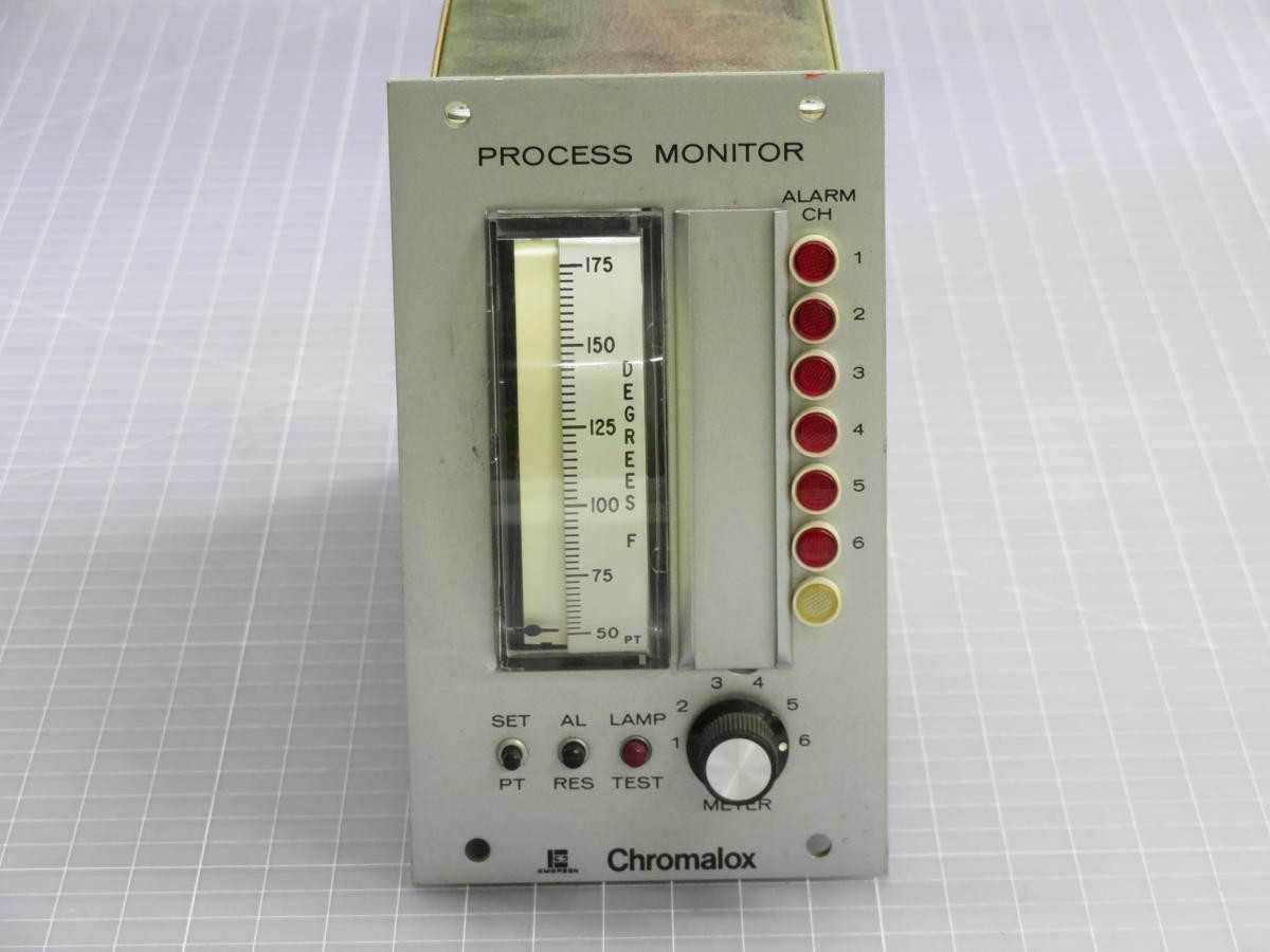 CHROMALOX 3000-152XX PROCESS MONITOR T234171 - OPERATOR CONTROLS