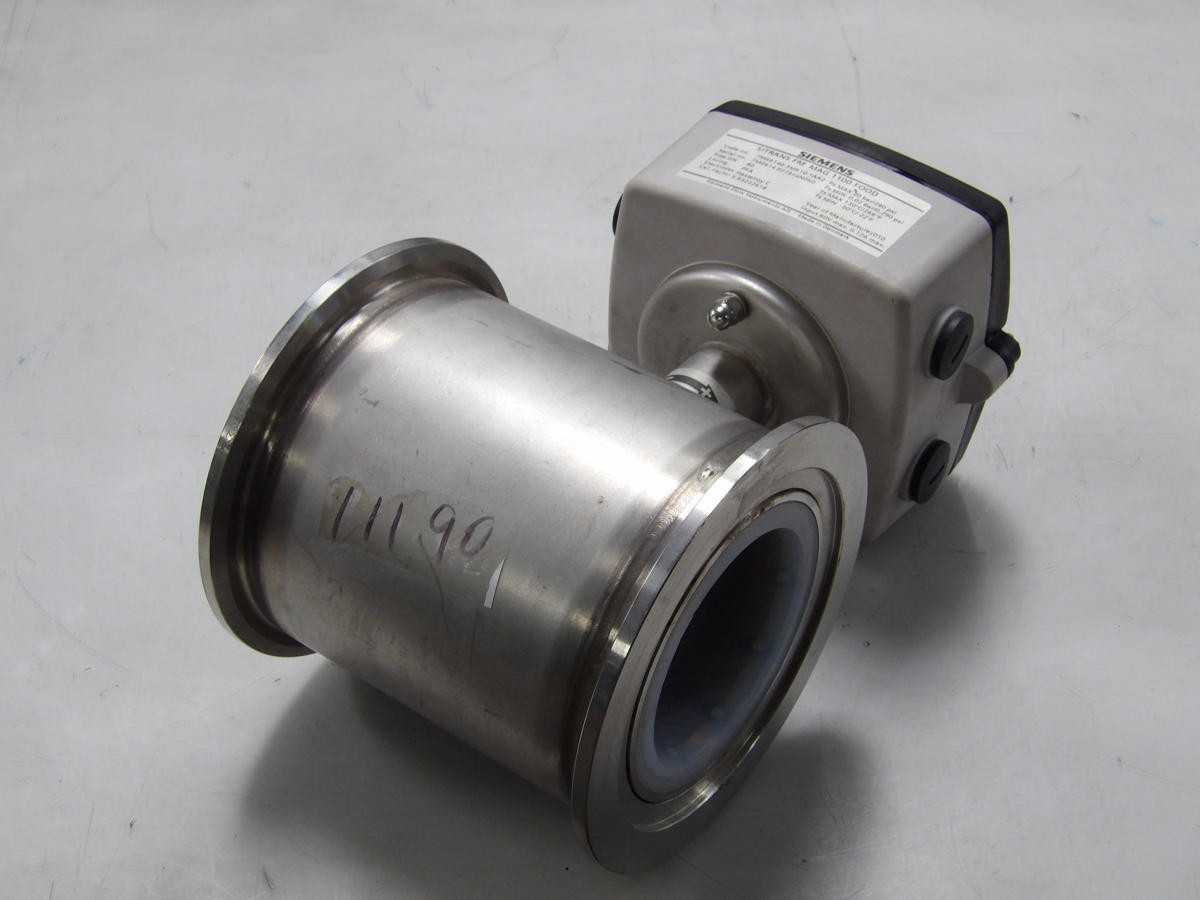 SIEMENS 7ME6140-3MK10-1AA2 SITRAN FM MAG 1100 FOOD ELECTROMAGNETIC FLOW SENSOR T195201 - PRESSURE TRANSMITTER