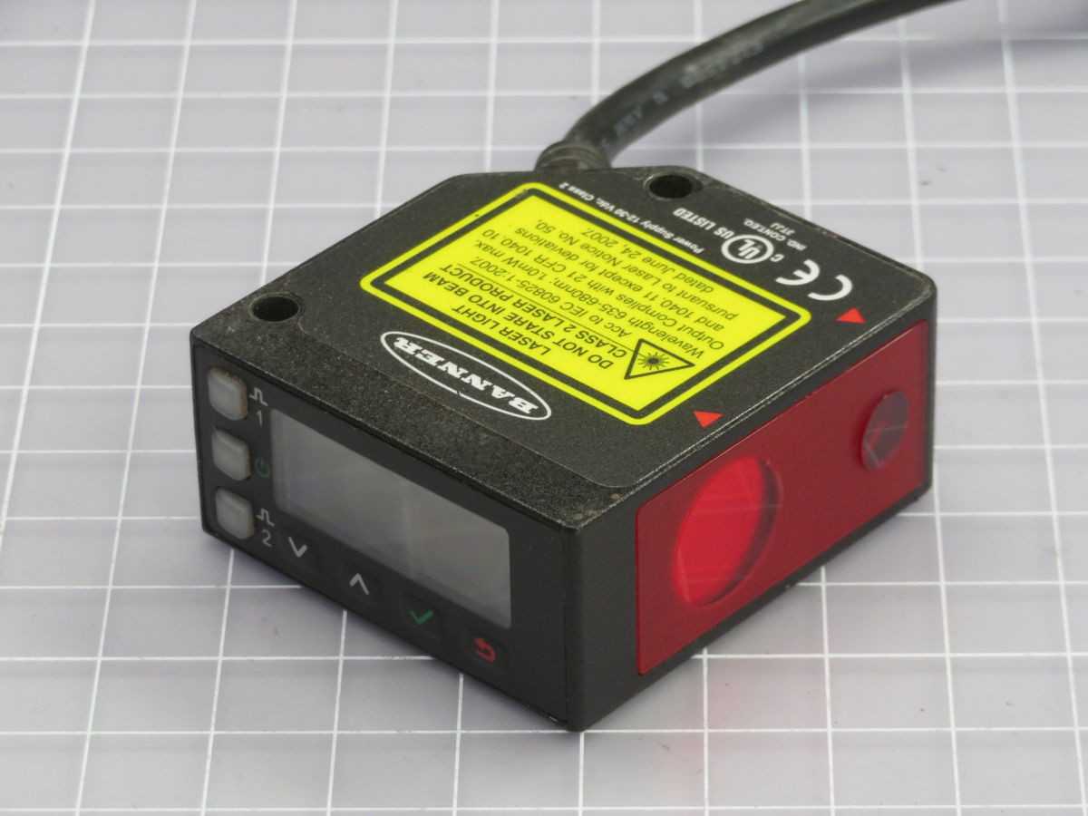 Banner LE250KQP Laser Displacement Sensor T260934 - SENSORS