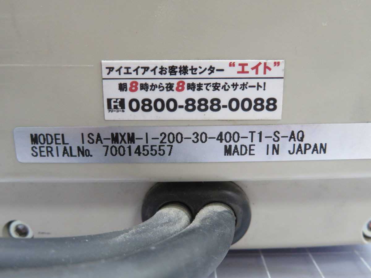 IAI ISA-MXM-I-200-30-400-T1-S-AQ X-SEL SERIES CONTROLLER T257524 - AUTOMATION & CONTROLS