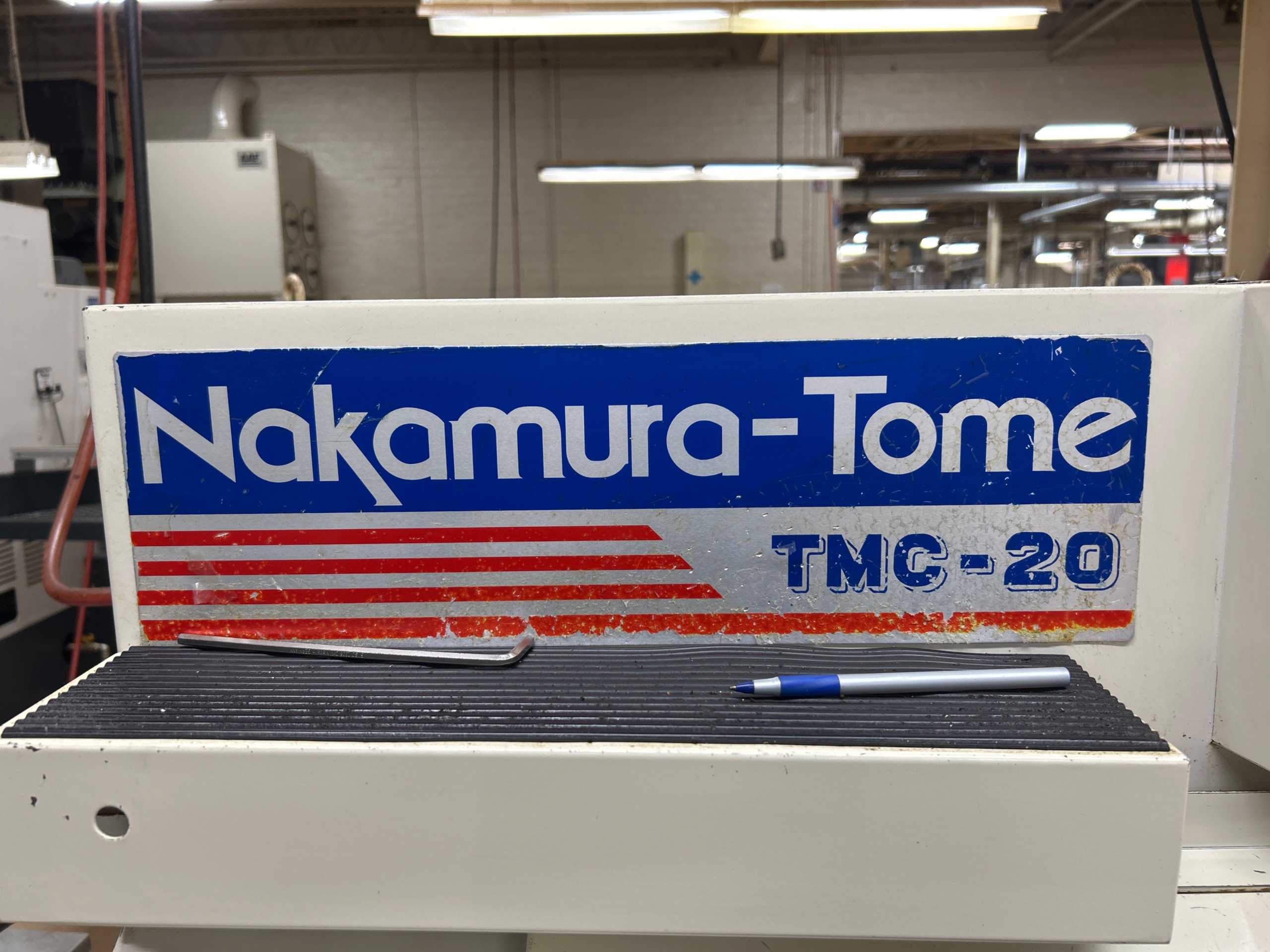 1990 Nakamura Tome TMC-20 CNC Lathe With FANUC Control System - CNC LATHES