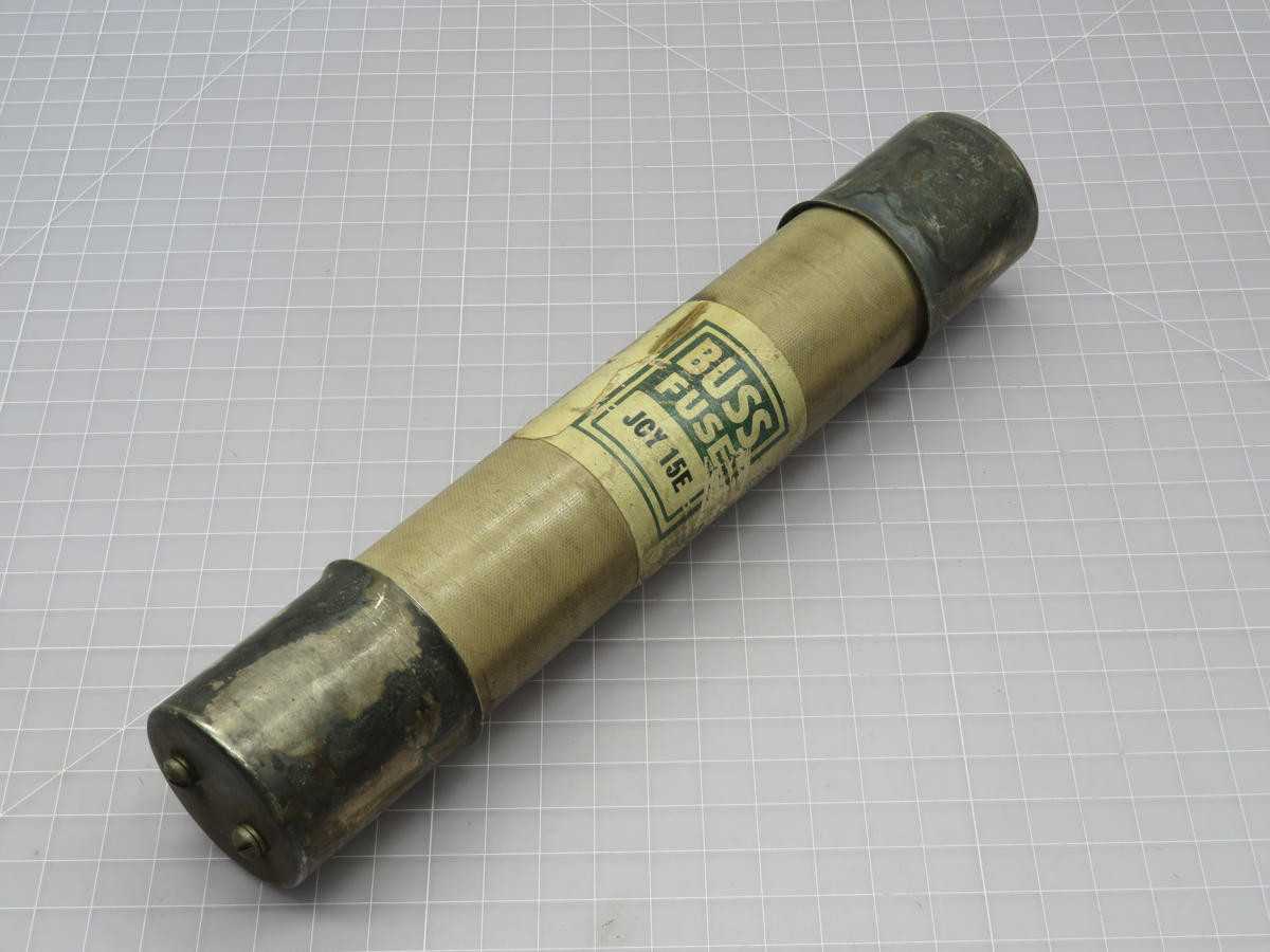 Bussmann JCY 15E Fuse T220951 - Reliable Circuit Protection Solution - FUSES