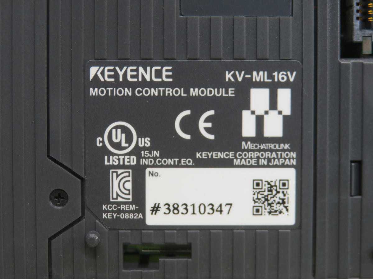 KEYENCE KV-ML16V MOTION CONTROL MODULE T243337 - PLC MODULES