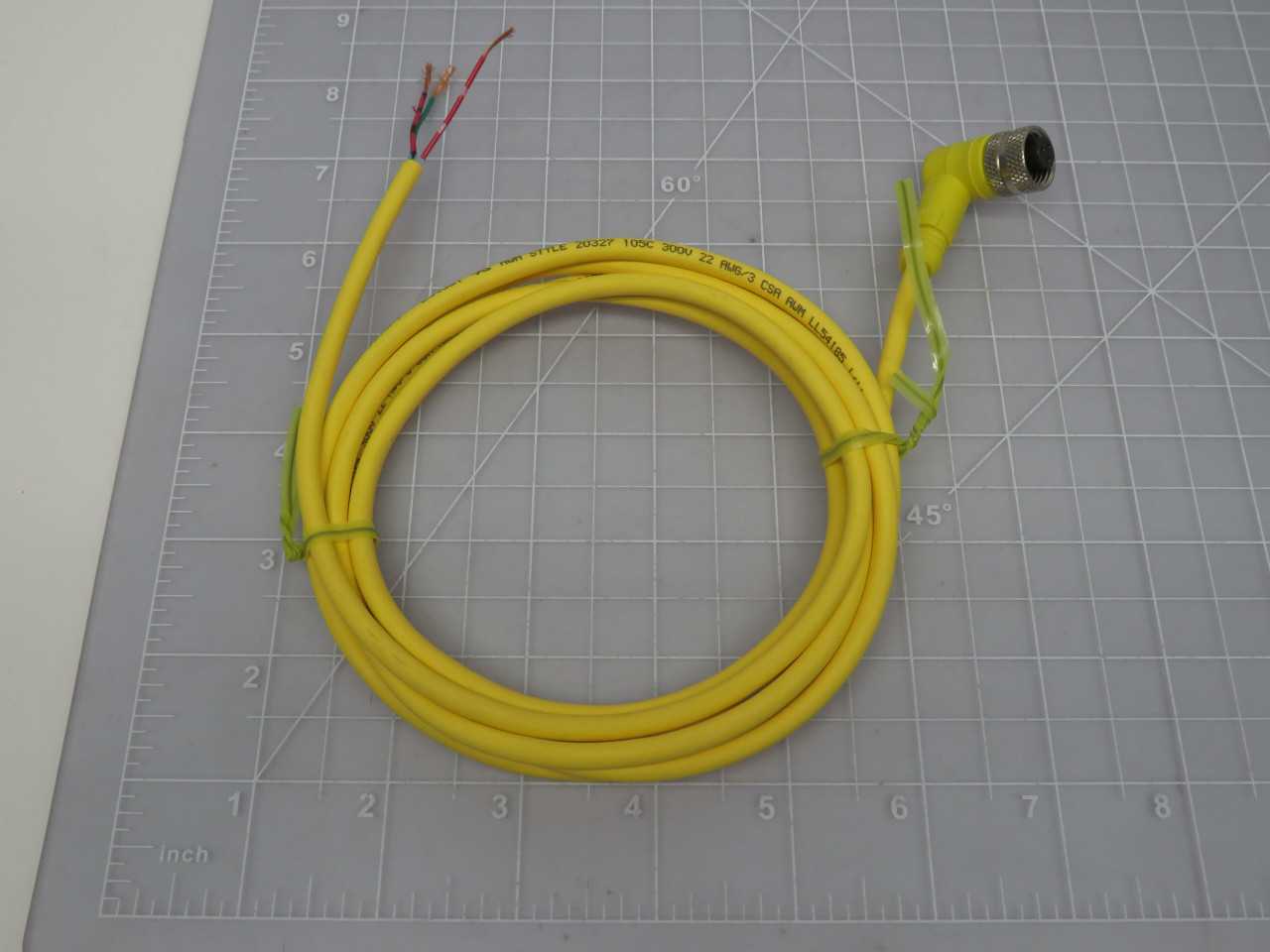 LOT OF 60 IFM ELECTRONIC 1200720760 E18203 ACTUATOR CABLE T168317 - CORDSET CABLES