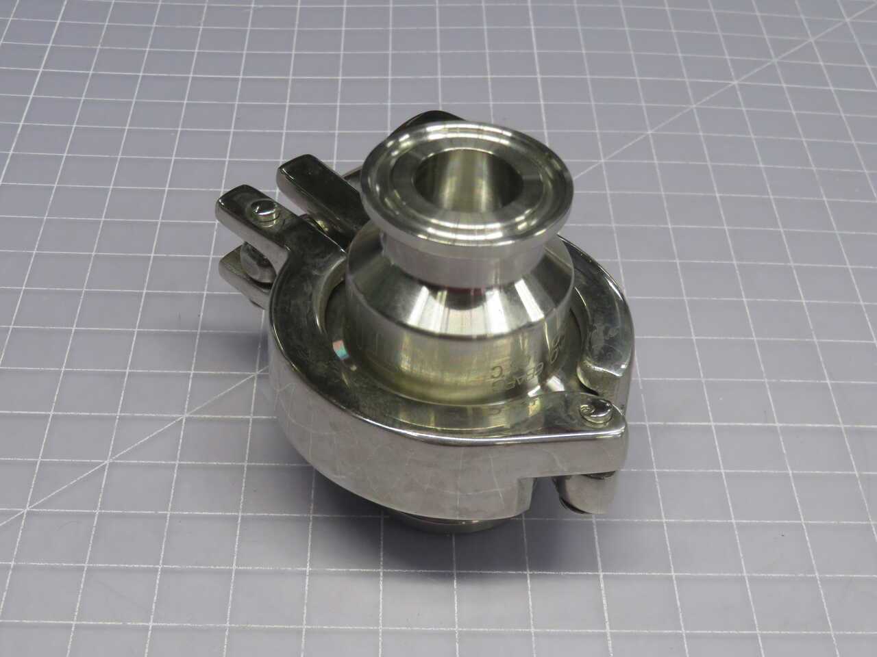 TLV LV6-CE ASME BPE Tri-Clamp Sanitary Clean Steam Trap, Stainless, 1/2In, 85 PSI - STEAM TRAP