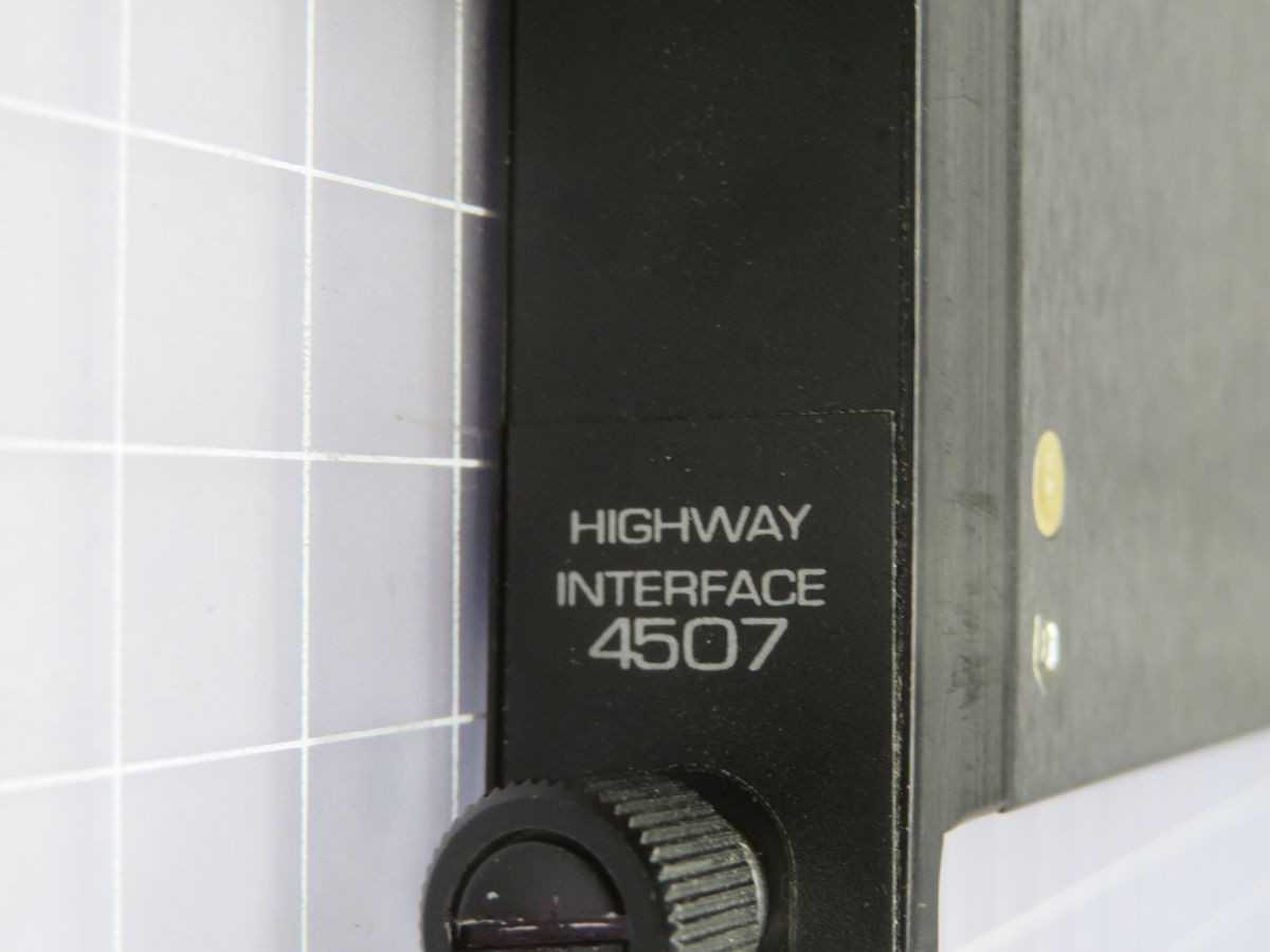 TRICONEX 4507 MODULE V7 HIGHWAY INTERFACE T246463 - PLC MODULES