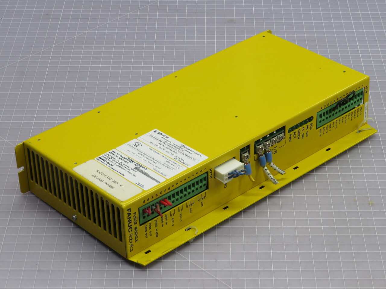 FANUC EE-3505-710-003 PURGE MODULE T253124 - PLC MODULES
