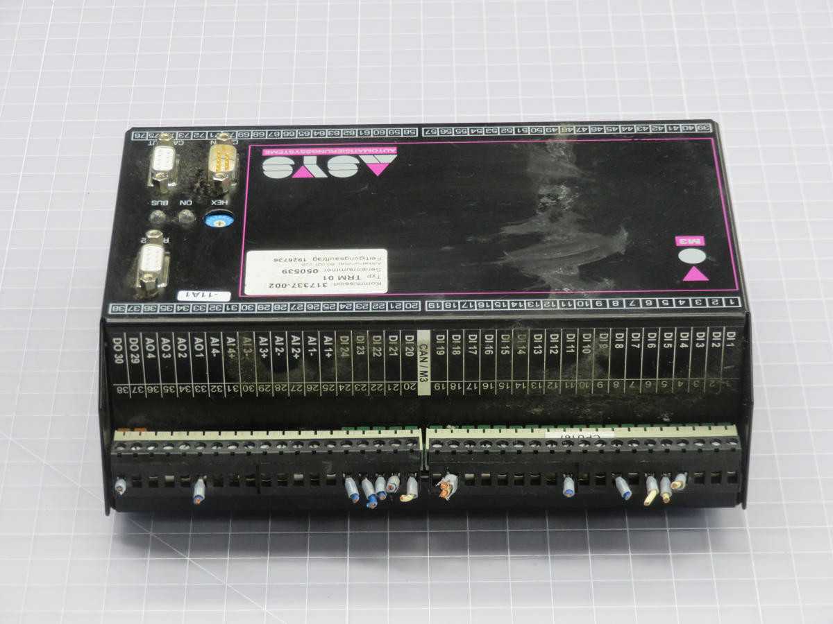 ASYS ASYS/CAN/M3/CPU167E/V1.51 SERVO DRIVE T223198 - SERVO DRIVES
