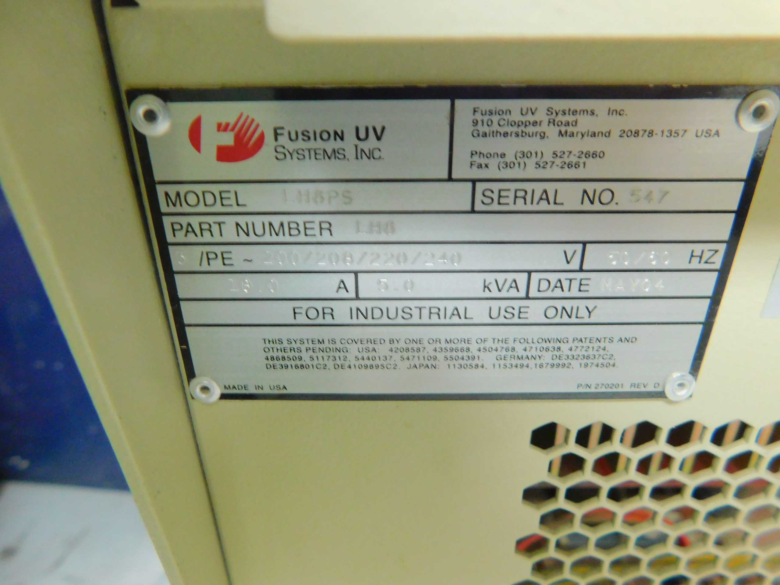 FUSION UV LH6PS LIGHT HAMMER 6 POWER SUPPLY - POWER SUPPLIES