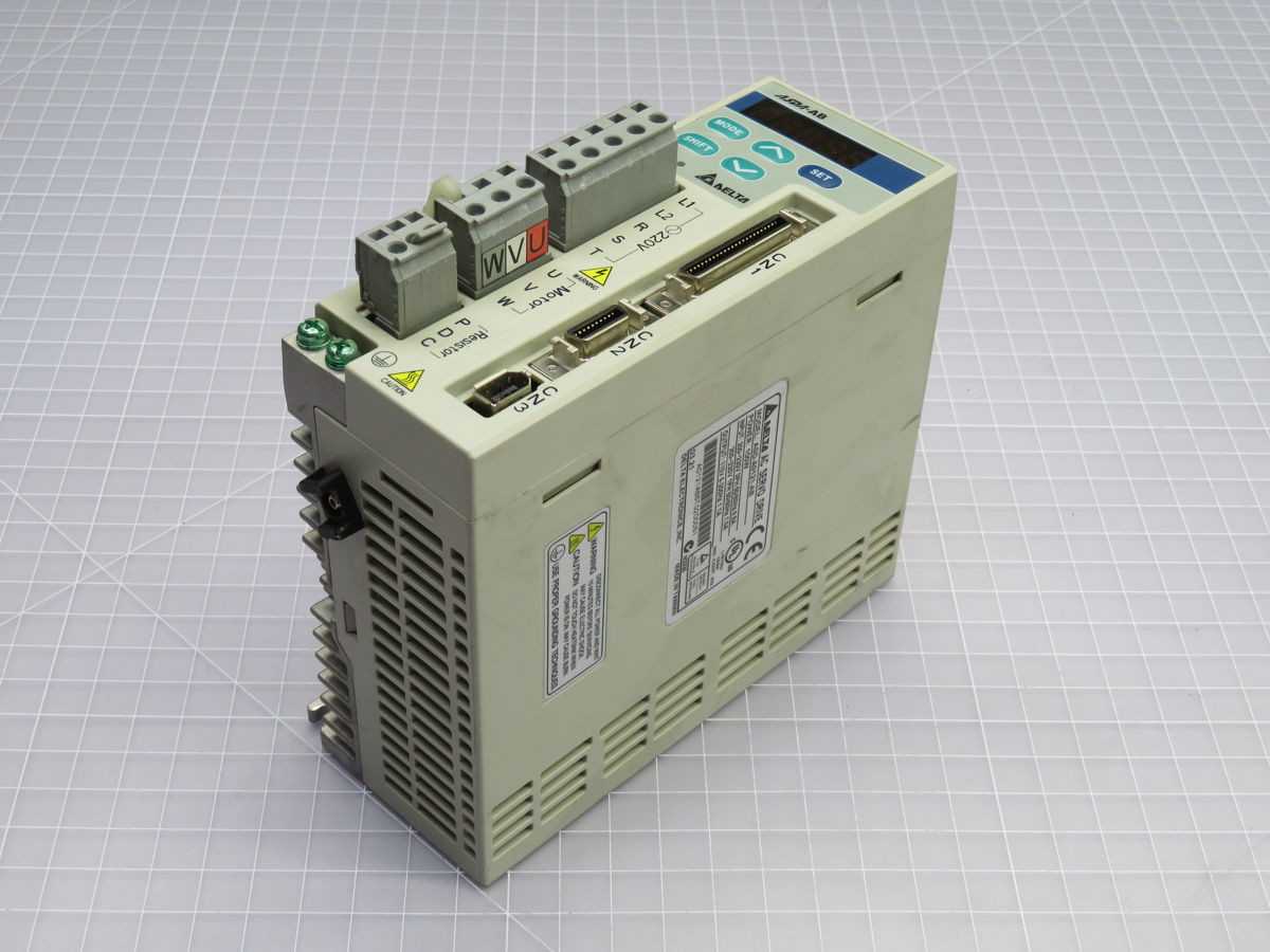 Delta Electronics ASD-A0121-AB AC Servo Drive T256593 - AC VFD DRIVES