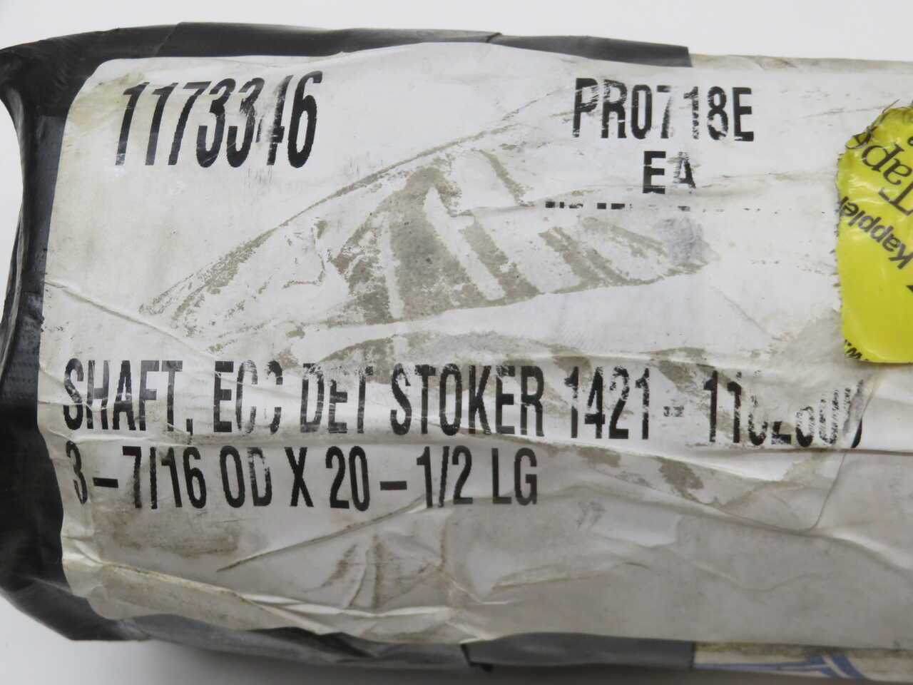 DET STOKER 1421-1182800 ECCENTRIC STOKER SHAFT - POWER TRANSMISSION