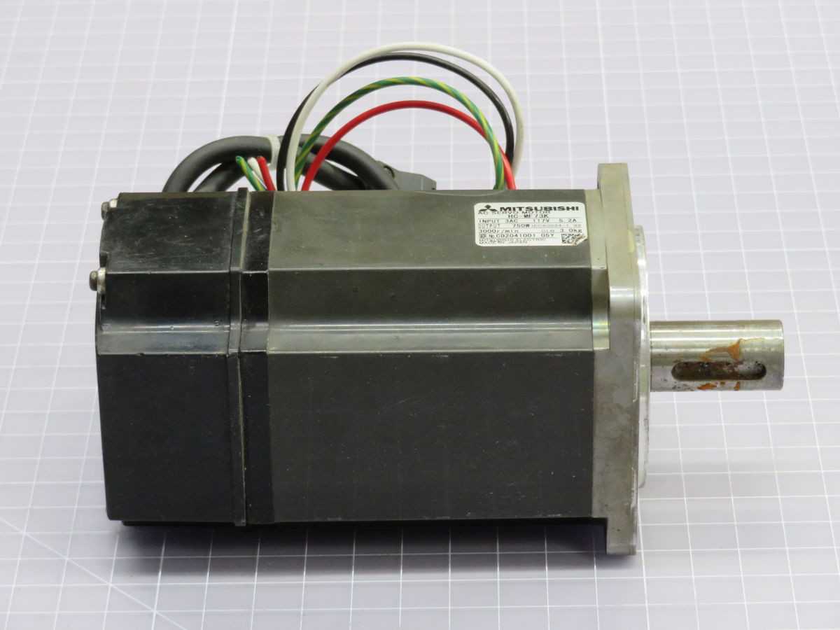 MITSUBISHI HC-MF73K AC SERVO MOTOR T251791 - SERVO
