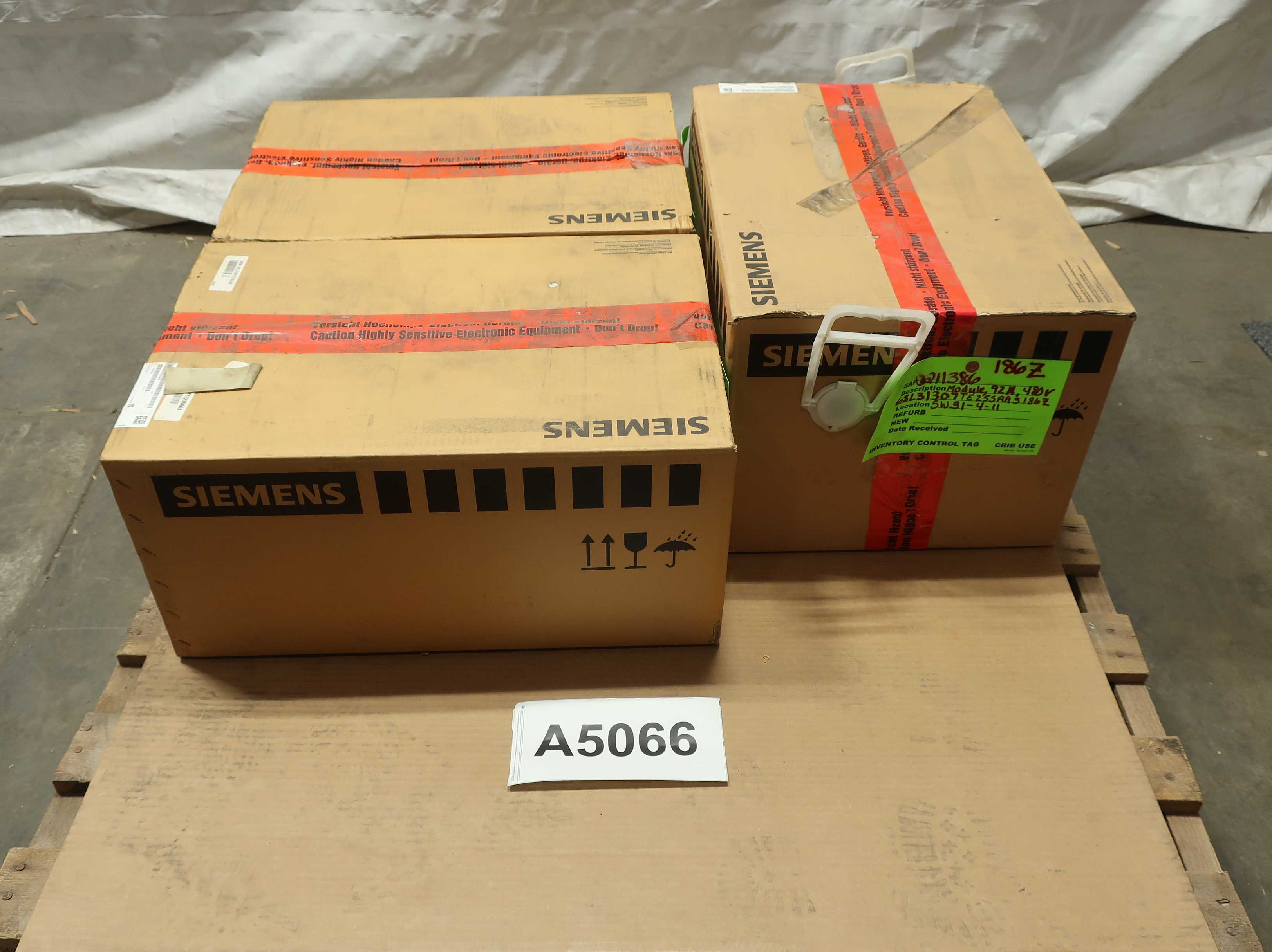 LOT OF 3 SIEMENS MODULES - PLC MODULES