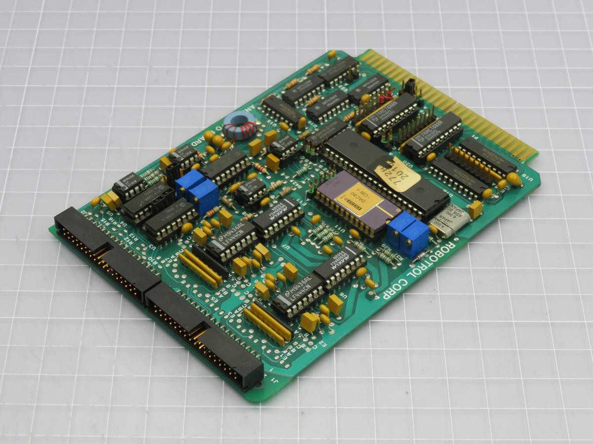 ROBOTROL CORP 2020222B ANALOG I/O BOARD T214242 - PCB CIRCUIT BOARDS