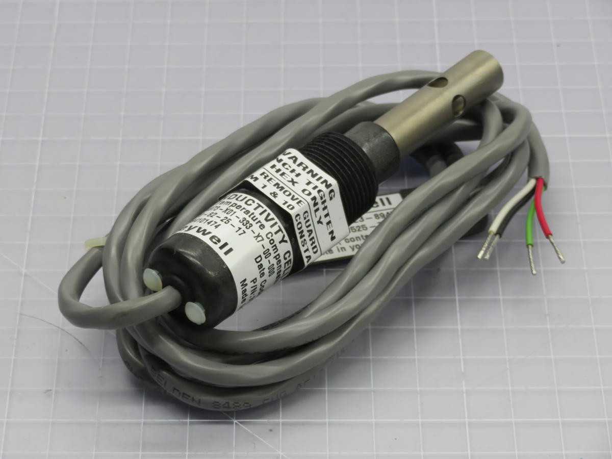 Honeywell 31745930 Cell Conductivity Sensor T213866 - Model 04973-X01-333-X7-00-000 - PH & ORP MEASUREMENT