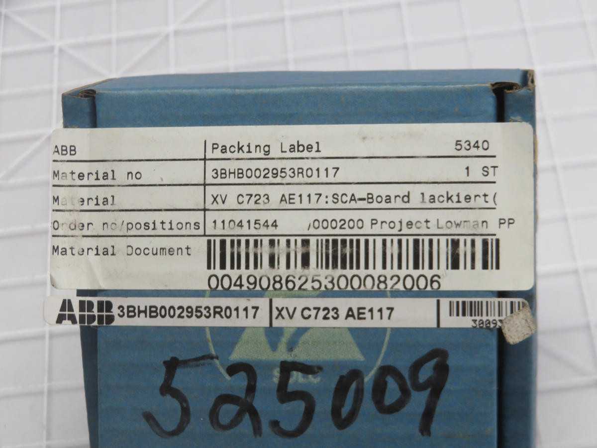 ABB PCB Circuit Board 3BHB002953R0117 T203294 - High Quality Replacement - PCB CIRCUIT BOARDS